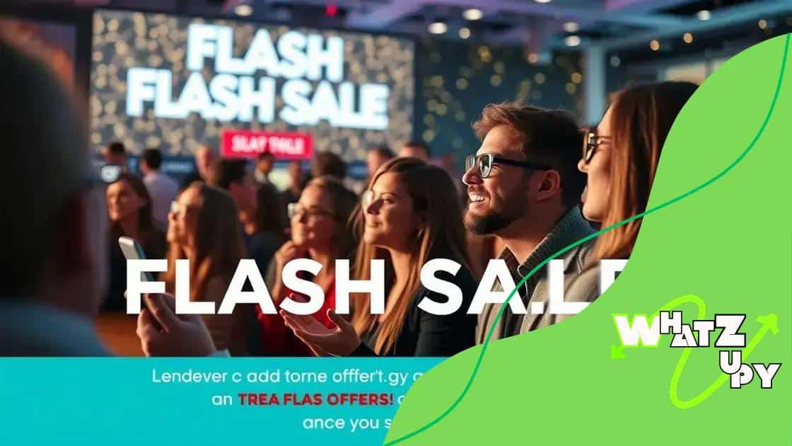 Strategies for successful flash sales