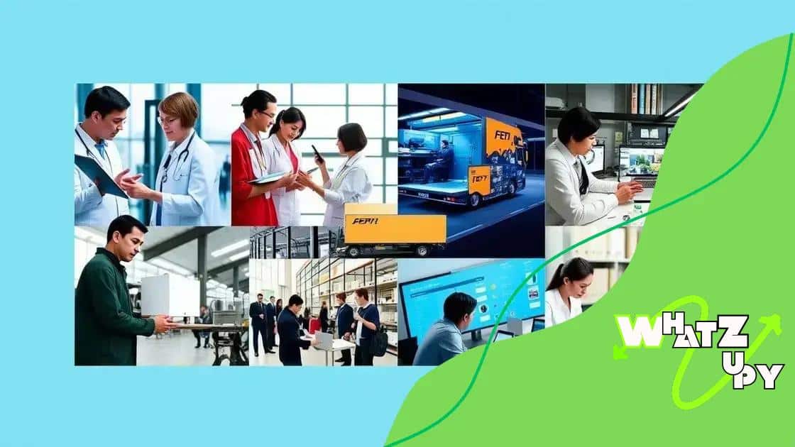 Successful examples in different sectors
