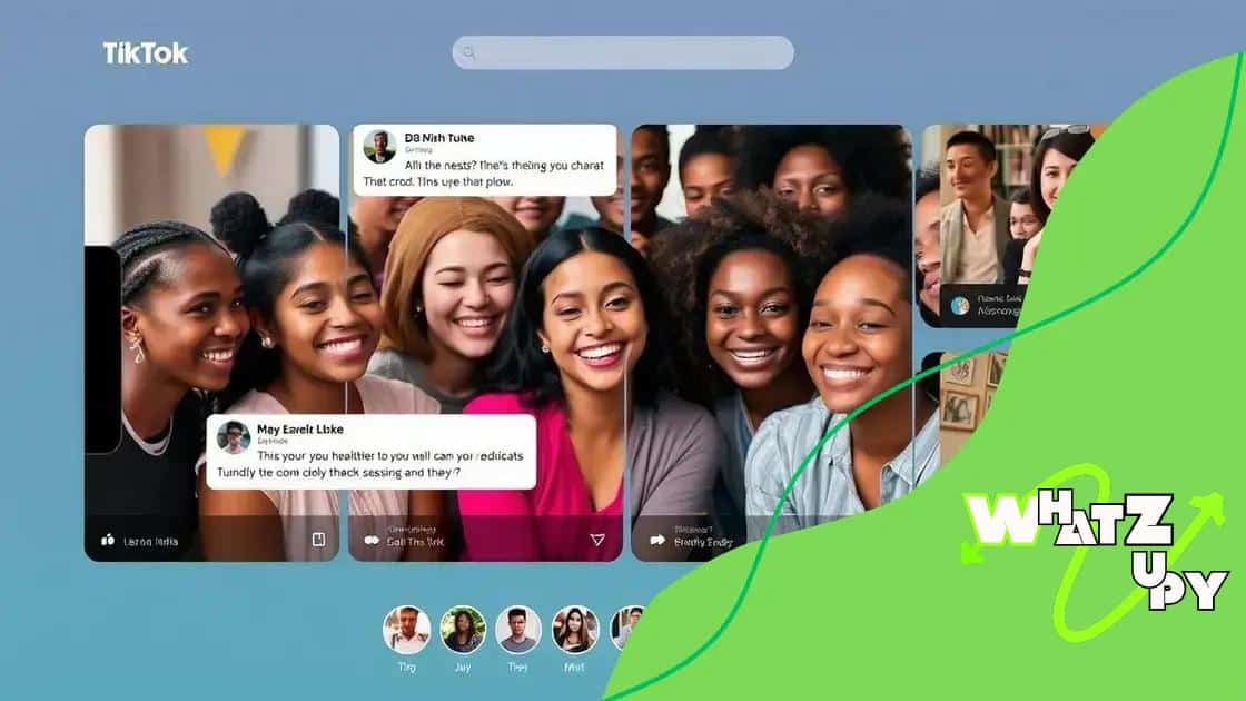 Building a community through TikTok