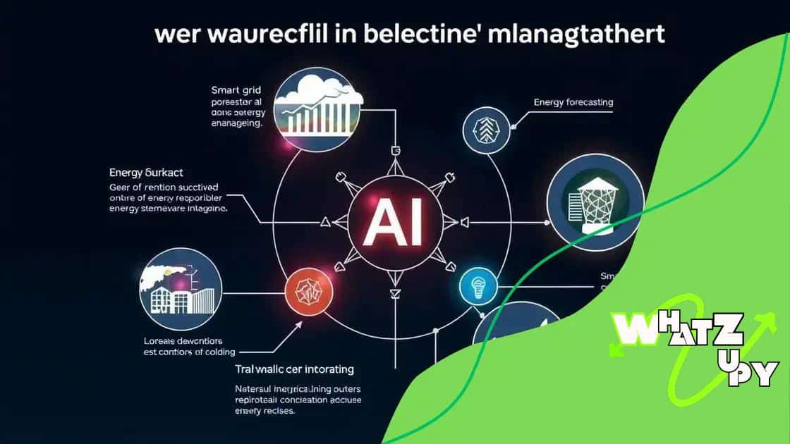 Real-world applications of AI in energy management