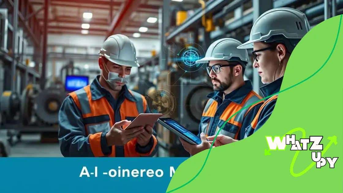 Benefits of AI-driven maintenance