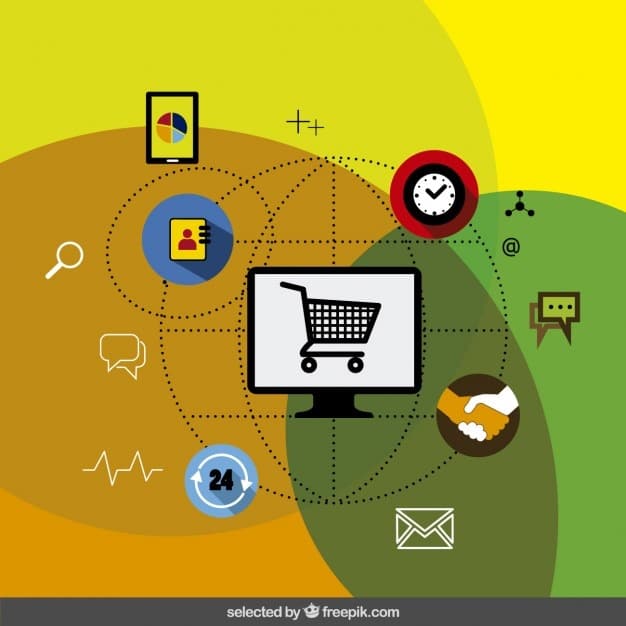 A graphic depicting various icons representing customer data (e.g., shopping cart, profile, social media) converging into a single point, symbolizing the creation of a personalized customer experience.
