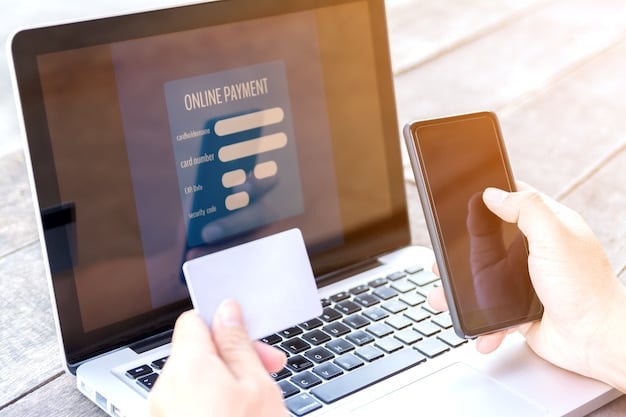 A screenshot of an e-commerce checkout page showing ACH payment options alongside credit card options. The ACH options should be clearly labeled and easy to understand for the customer.