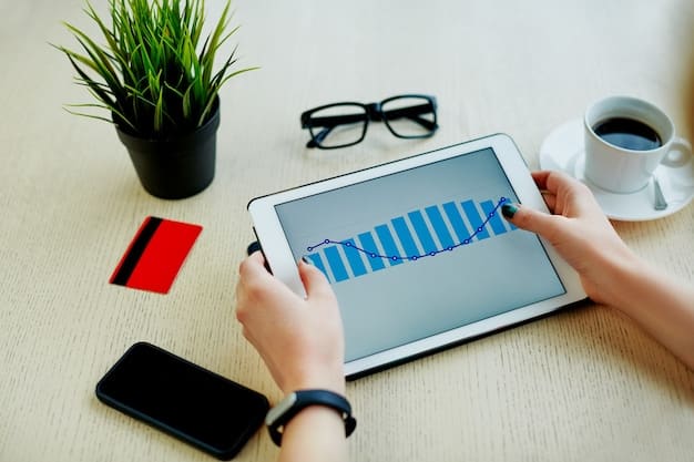 A dashboard displaying e-commerce conversion rates, highlighting a significant increase after implementing mobile payment optimizations. Charts and graphs showcasing data.