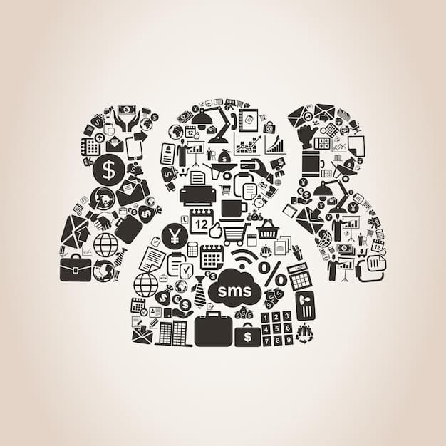 A stylized infographic showing a central customer icon surrounded by various interconnected icons representing different channels (website, mobile app, social media, email, physical store). Arrows connecting the icons illustrate the seamless data flow and unified customer journey across all channels.