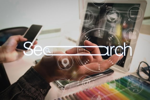 A graphic illustrating the shift from traditional SEO tactics to modern approaches emphasizing user experience, mobile optimization, and semantic search. It features directional arrows showing the progression and icons representing each element: a magnifying glass evolving into a user profile, a desktop computer transforming into a smartphone, and keyword clouds morphing into context-aware symbols, all related to