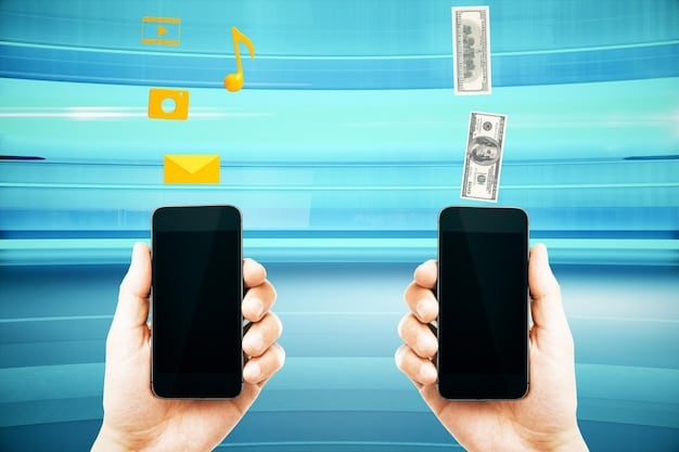 A split-screen on a smartphone showing push notifications on one side and a mobile wallet payment interface on the other. Each side is clear and visually appealing, highlighting the ease and convenience of these mobile-specific features for e-commerce.