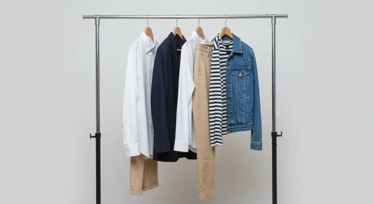 Curated wardrobe staples for mix-and-match styling